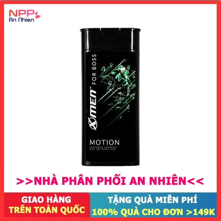 Dầu gội nước hoa X-Men For Boss Motion 180g- NPP AN NHIÊN