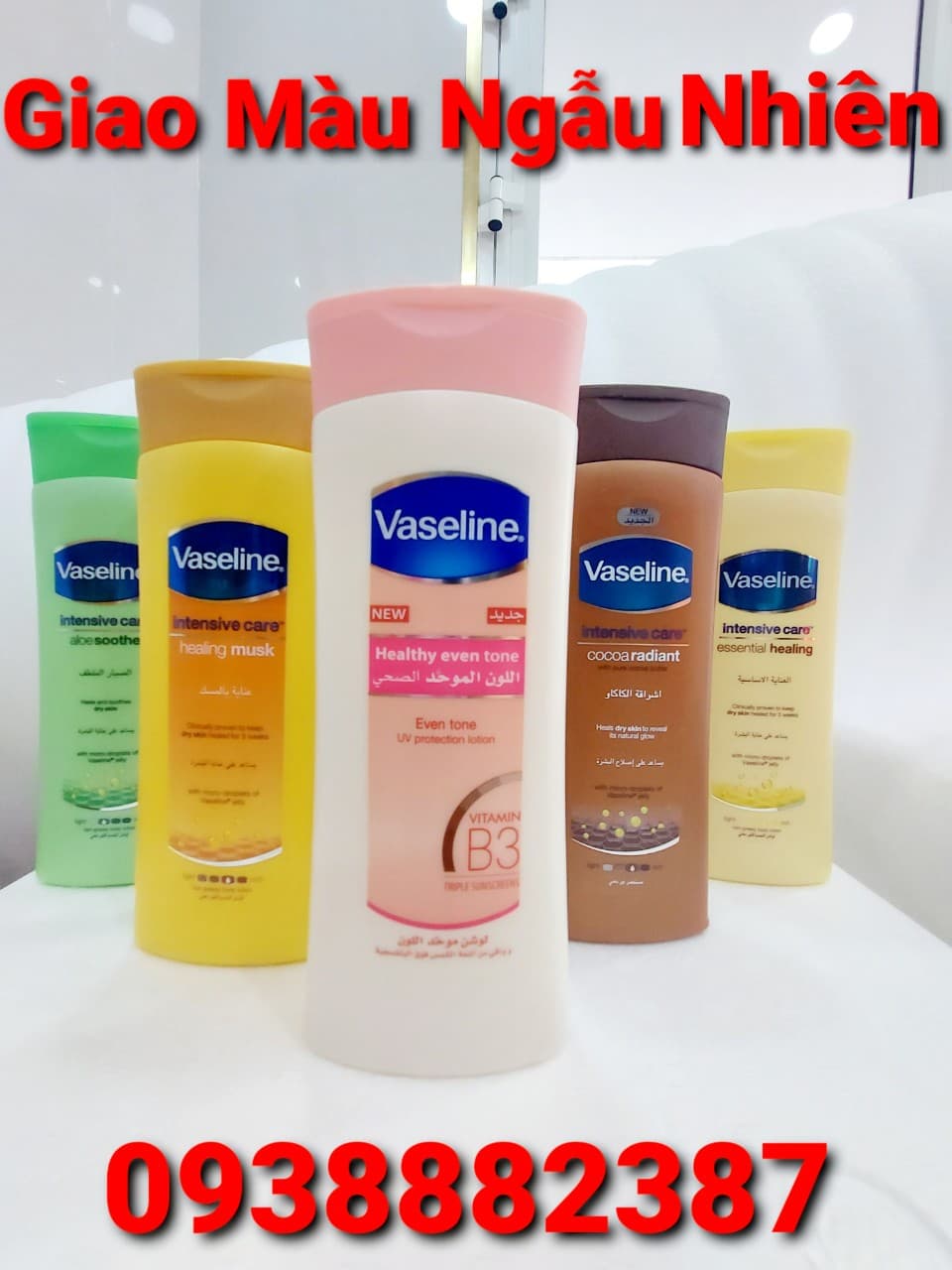 [HCM][SALE SỐC] Sữa Dưỡng Thể Vaseline Thái Lan Trắng Da Toàn Thân Chai 400ml