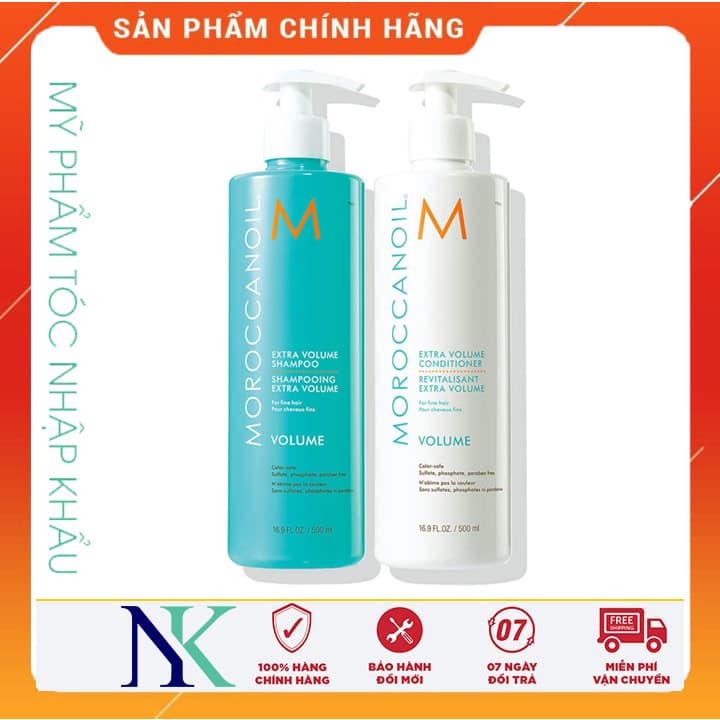 [HCM]Dầu Gội Xã Volume Moroccanoil 500Ml