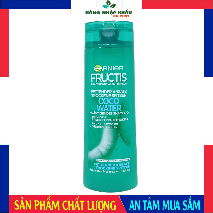 Dầu Gội Đầu Nước Dừa Garnier Fructis Fats Coco 300ml