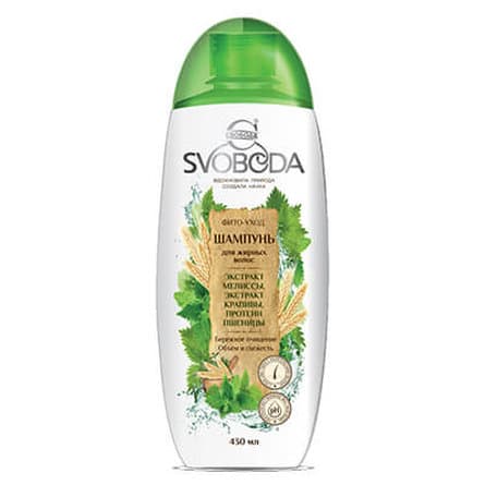 Dầu gội Nga dành cho tóc dầu svoboda chai 430ml