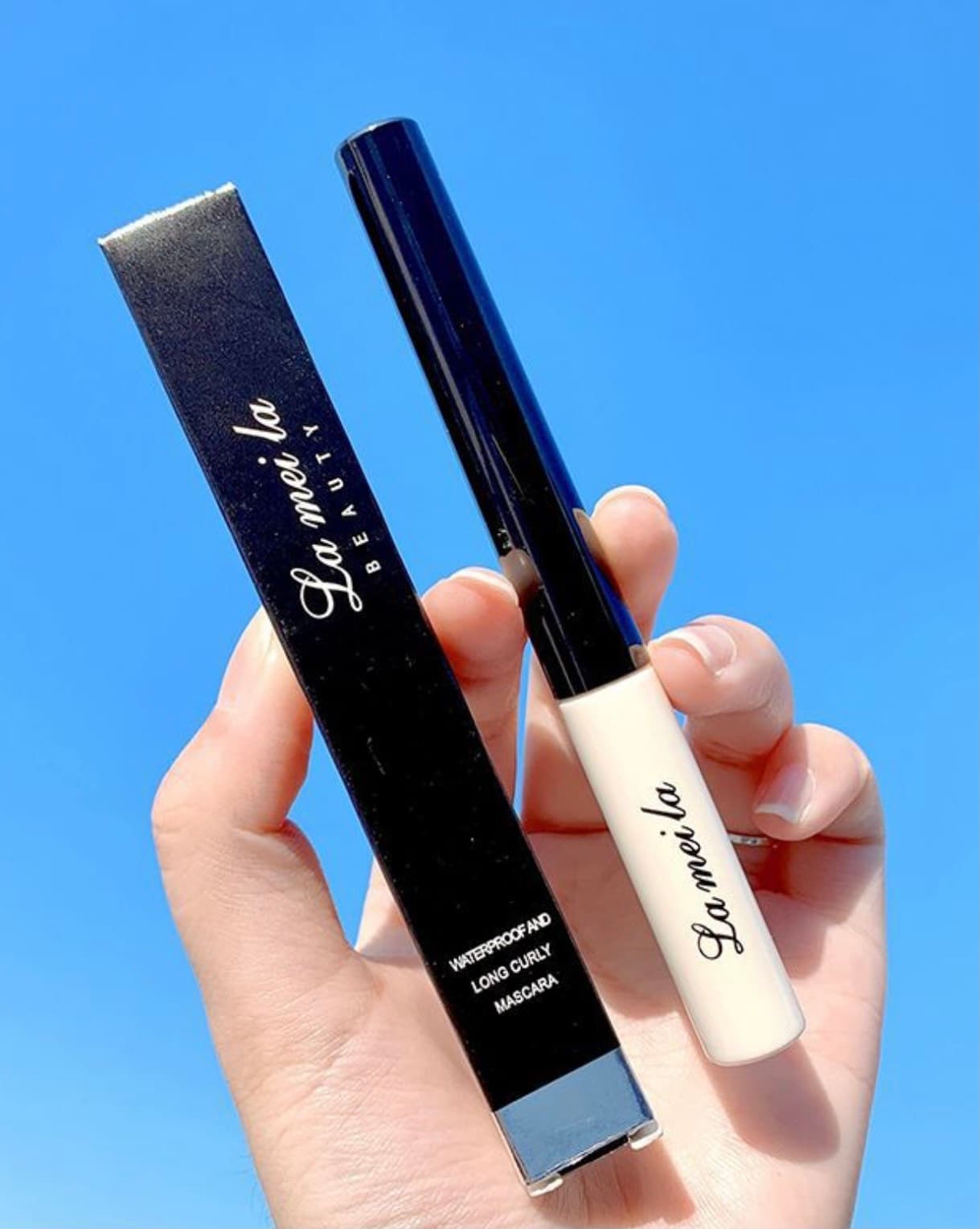 Mascara Đen Siêu Vi ĐEN LAMEILA 799 2.2mm nội địa lâu trôi chống nước bền màu dễ dùng sỉ rẻ chuốt mi bấm mi