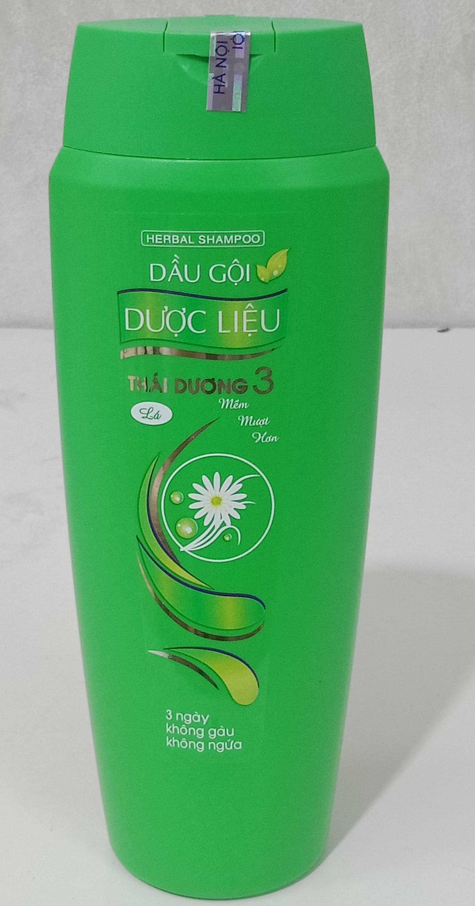 Dầu gội Thái Dương 3 ngăn rụng tóc 200ml ( màu xanh lá) tặng kèm móc khóa siêu cute