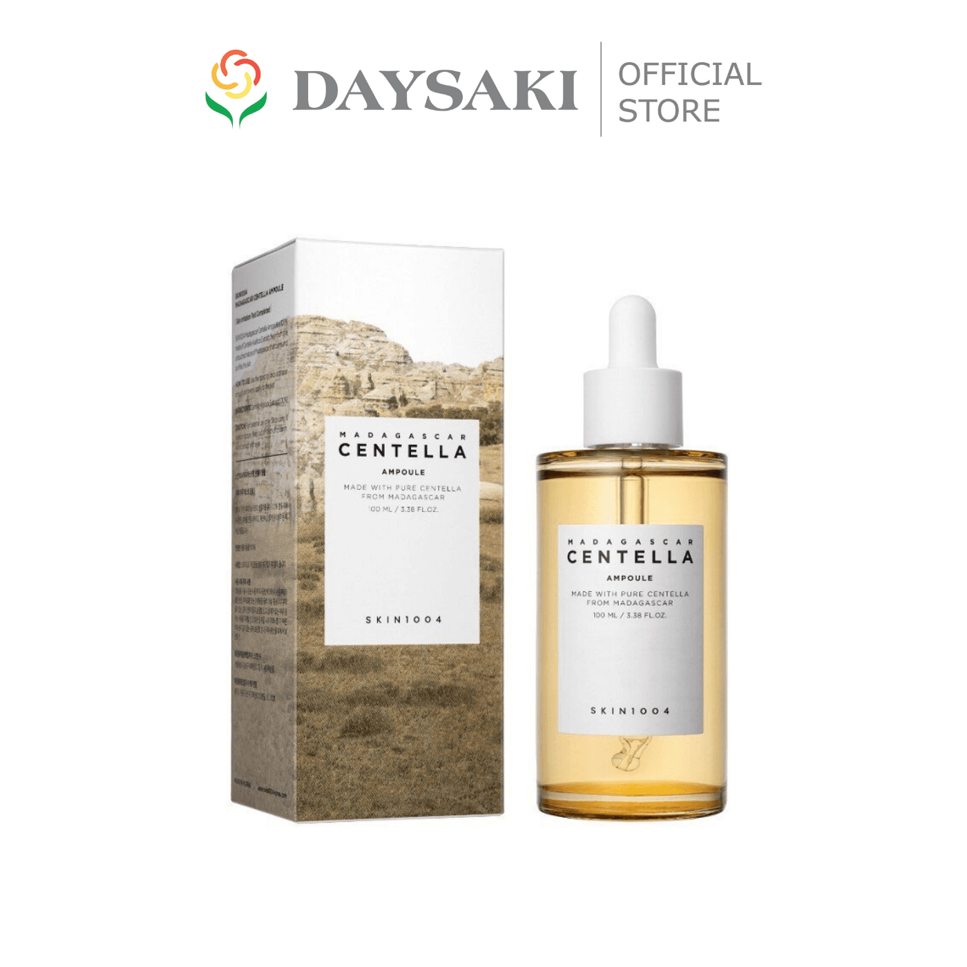 Skin1004 Tinh Chất Rau Má Giảm Mụn & Phục Hồi Da Madagascar Centella Ampoule 100ml