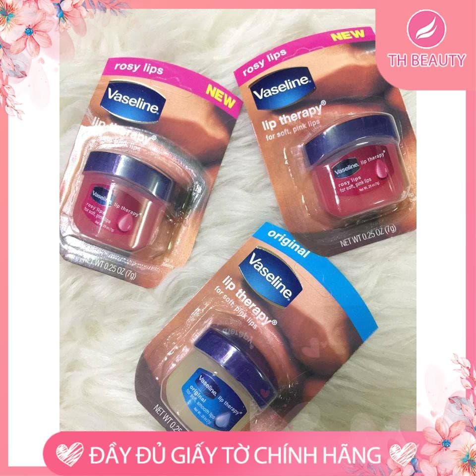 [HCM][Chính hãng] Son dưỡng môi Vaseline Lip Therapy Dưỡng Môi Mềm Mịn