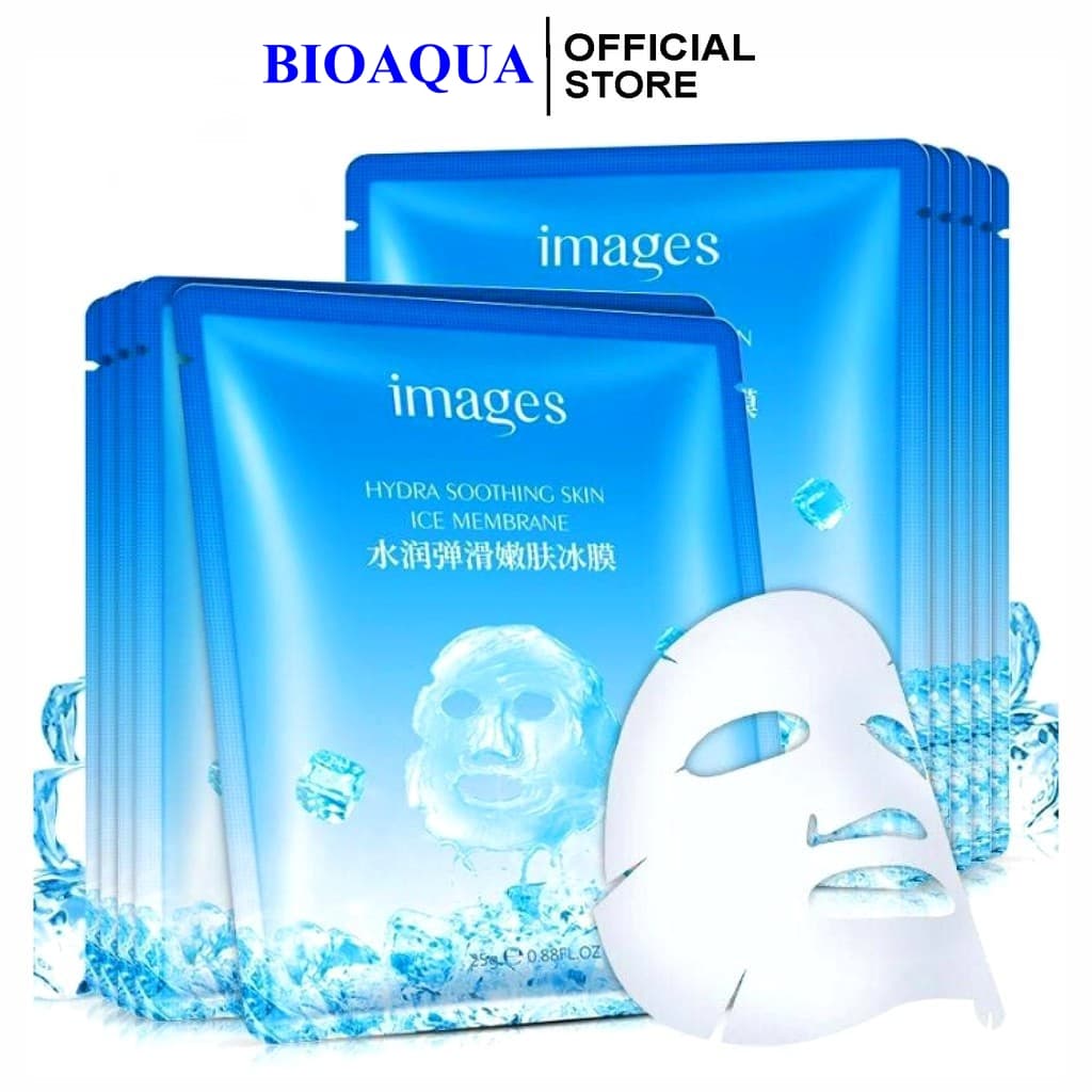 [HCM]COMBO 10 Mặt Nạ Đá Băng - Mask Đá Băng Cấp Ẩm Dưỡng Da Trắng Sáng Se Khít Lỗ Chân Lông Images