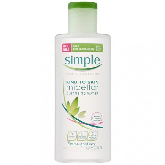 Nước Tẩy Trang Simple Micellar Cleansing Water Hàn Quốc 198ml