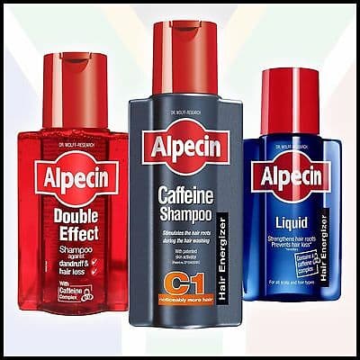 Dầu gội ALPECIN COFFEIN SHAMPOO C1 Dầu gội ALPECIN tái tạo tóc dầu gội đầu dành cho người hói kích thích mọc tóc dầy tóc mái tóc đen bóng mượt