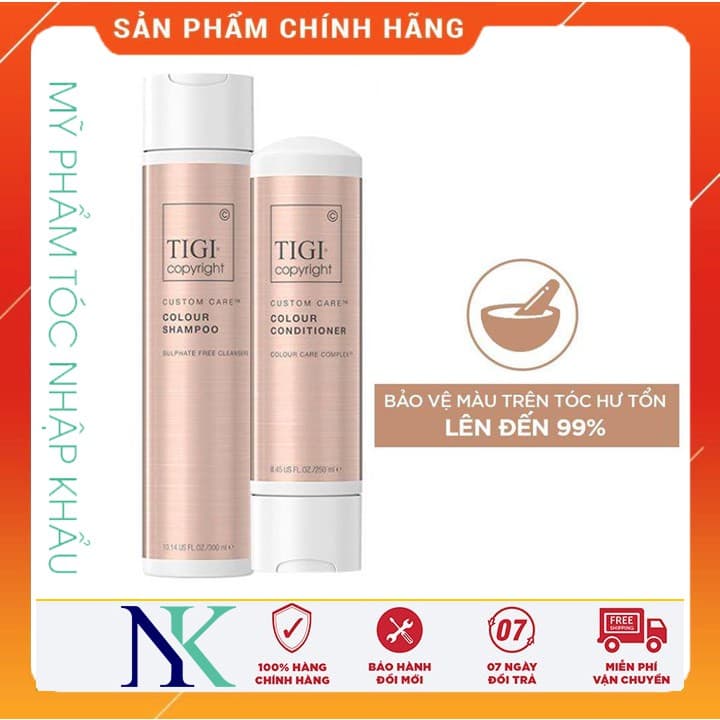 [HCM]Dầu Gội Xã Dưỡng Màu Tigi Copyright Custom Care Colour 300Ml