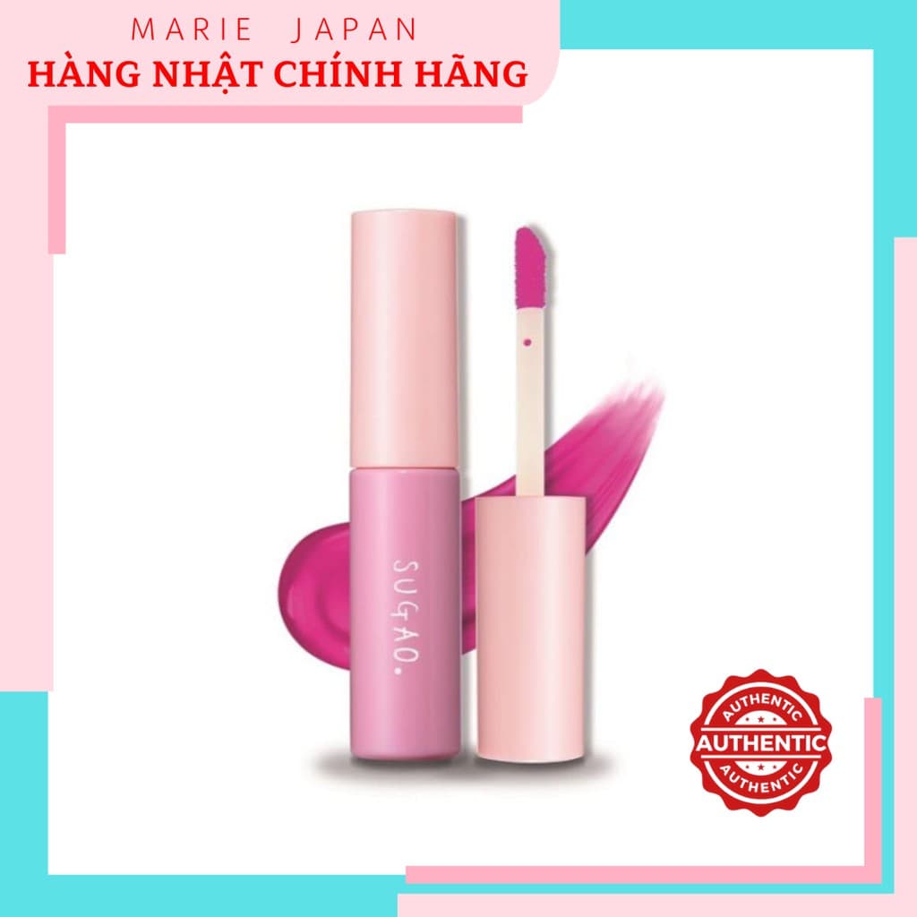 [HCM]Son Sugao Sheer Lip Tint 4.7ml Nhật Bản