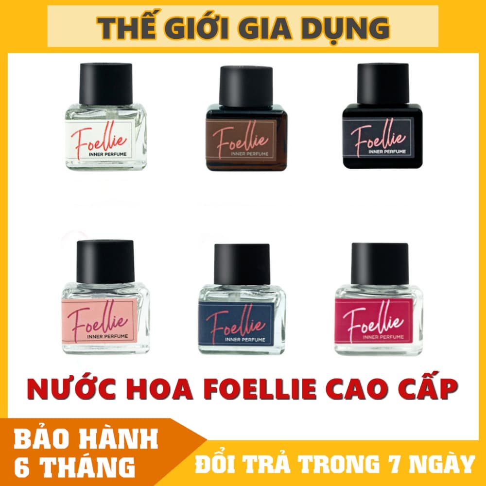 Nước Hoa Vùng Kín Cao Cấp Foellie 5ML Mùi Thơm Chuẩn Độ Lưu Hương Cực Tốt