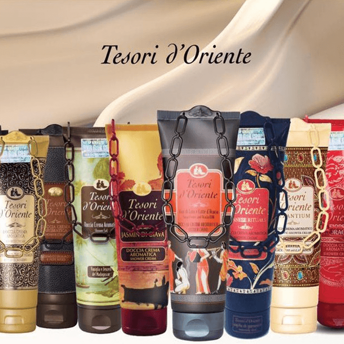 Sữa Tắm Nước Hoa - Sữa tắm dây xích hương hoa sen Tesori D’ Oriente - Lotus Flower 250ml Lưu Hương Cực Lâu - Hàng Chính Hãng