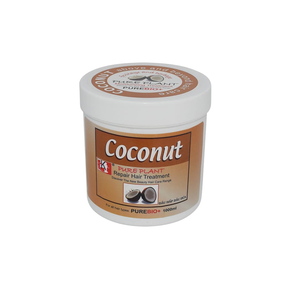 Dầu hấp dưỡng tóc tinh dầu Dừa 500ml - 1000ml ( Coconut Pureplant Repair Hair Treatment 500ml - 1000ml )