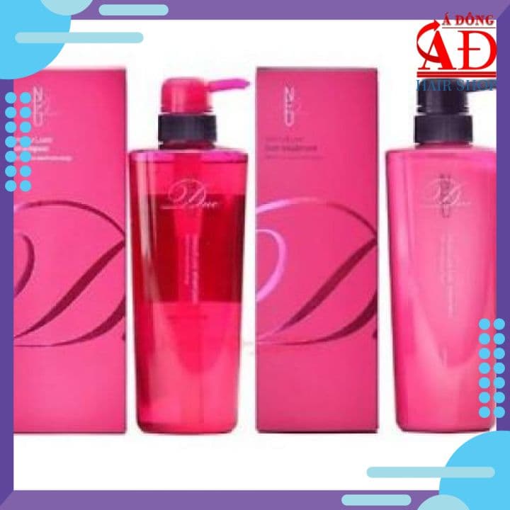 [Chính hãng] Cặp Dầu gội xả Milbon siêu mượt cho tóc khô hư tổn 500ml (JAPAN)