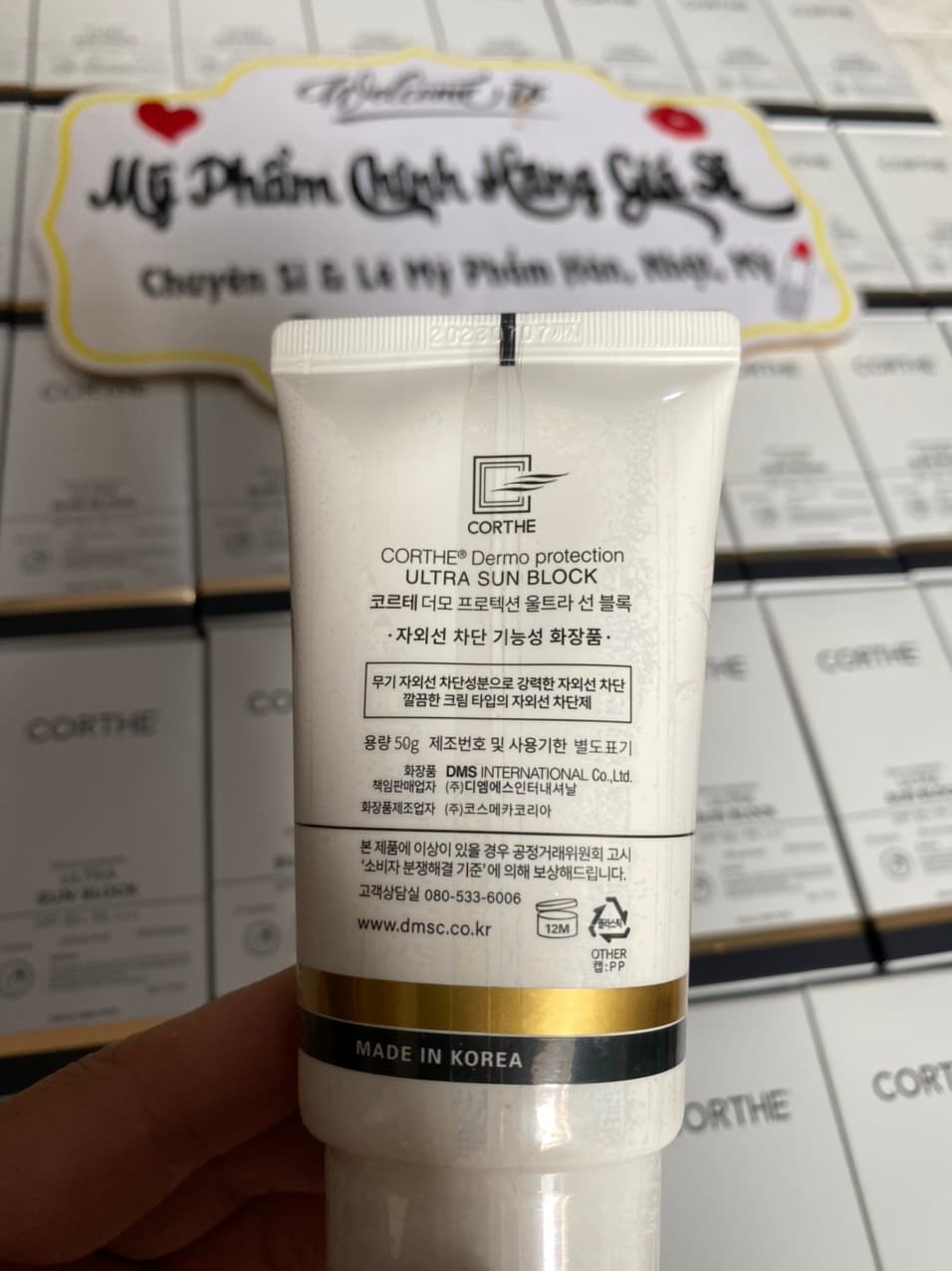 Kem Chống Nắng Corthe ULTra Sun BLock SPF50+ Mới