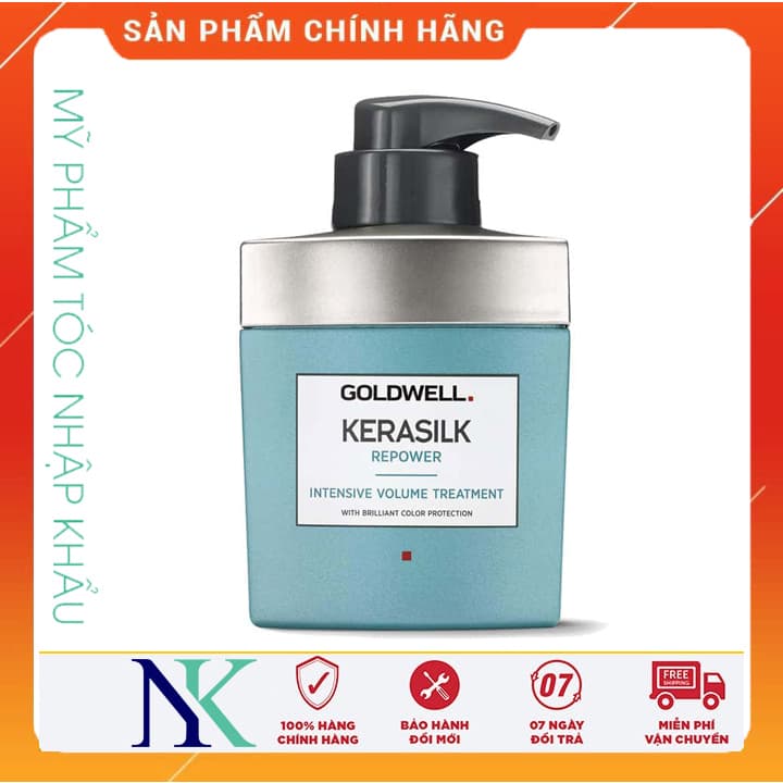 [HCM]Mặt Nạ Dưỡng Goldwell Kerasilk Repower Intensive Volume Treatment 500Ml