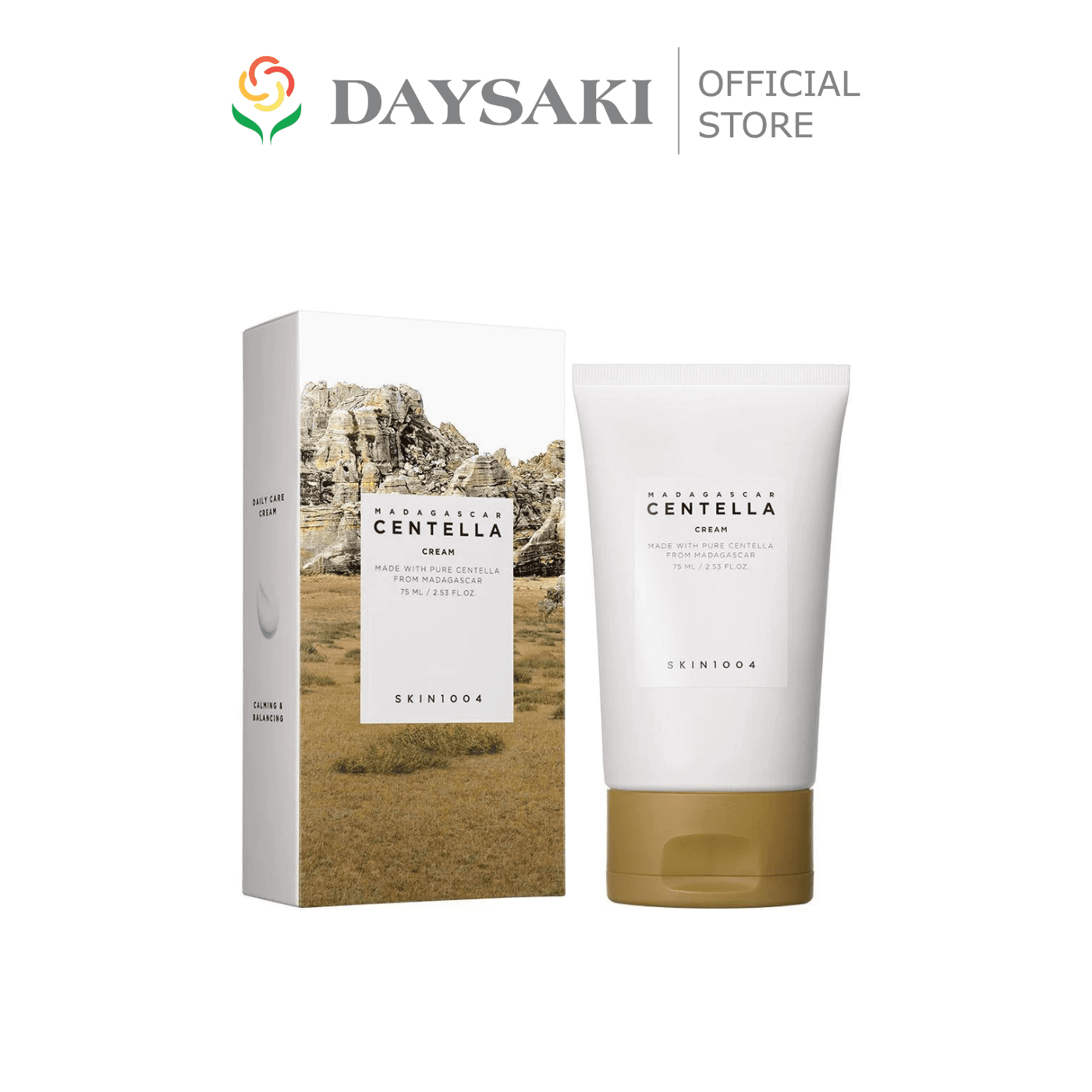 Skin1004 Kem Dưỡng Rau Má Dưỡng Ẩm Phục Hồi Da Madagascar Centella Asiatica Cream 75g