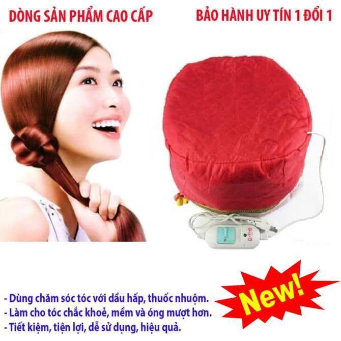 MŨ HẤP TÓC DÙNG TẠI NHÀ-Mua 1 lần dùng vài năm.Mũ hấp tóc giúp tóc bạn hấp thụ tối đa các dưỡng chất từ kem dưỡng làm tóc mềm mượt an toàn tiết kiệm- sản phẩm tiện dụng cho chị emsale giá sốc 50% tại May Store