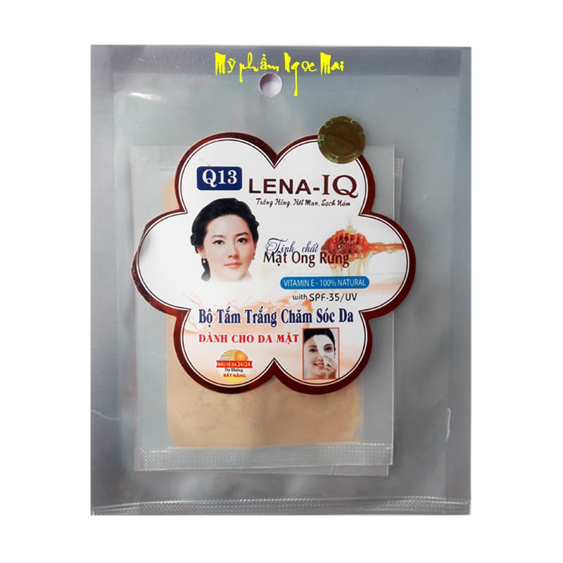 [HCM]Bộ tắm trắng chăm sóc da mặt tinh chất Mật Ong Rừng Q13 LENA-IQ - 100g