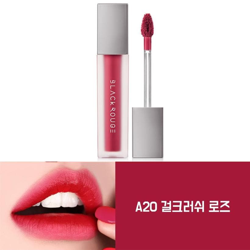 Son tint Black Rouge Air Fit Velvet Tint Ver.4 Bad Rose #A20 Đỏ tím cherry