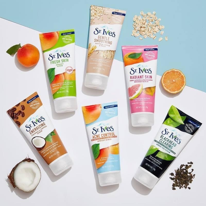 [HCM]Sữa rửa mặt tẩy tế bào chết ngừa mụn St.Ives