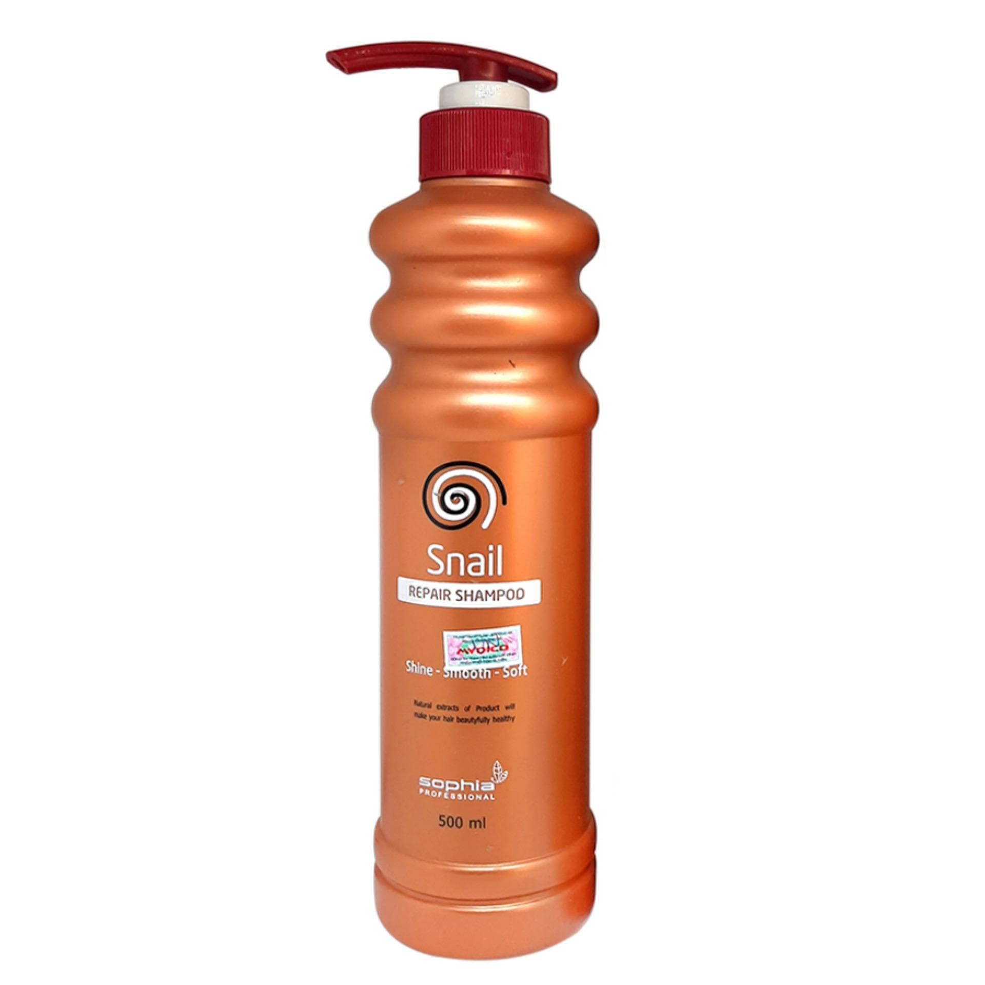 Dầu Gội Siêu Phục Hồi Tóc Snail Sophia Cao Cấp Hàn Quốc 500ml