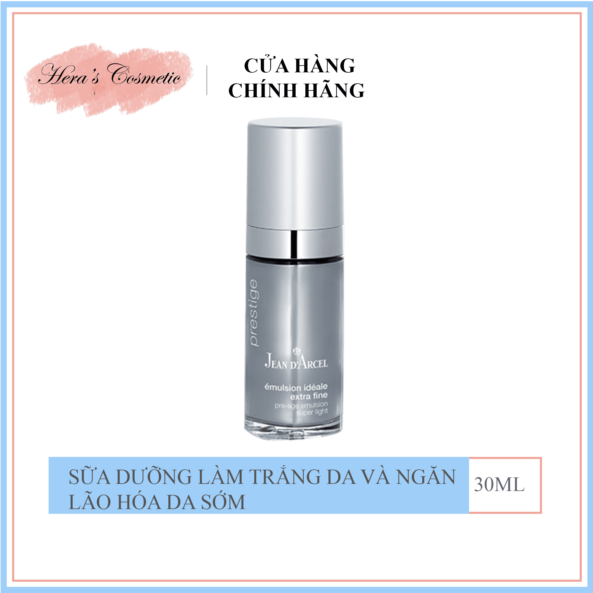 Sữa dưỡng làm trắng da & ngăn ngừa lão hóa sớm Pre-age Emulsion Super Light 30ml - J75