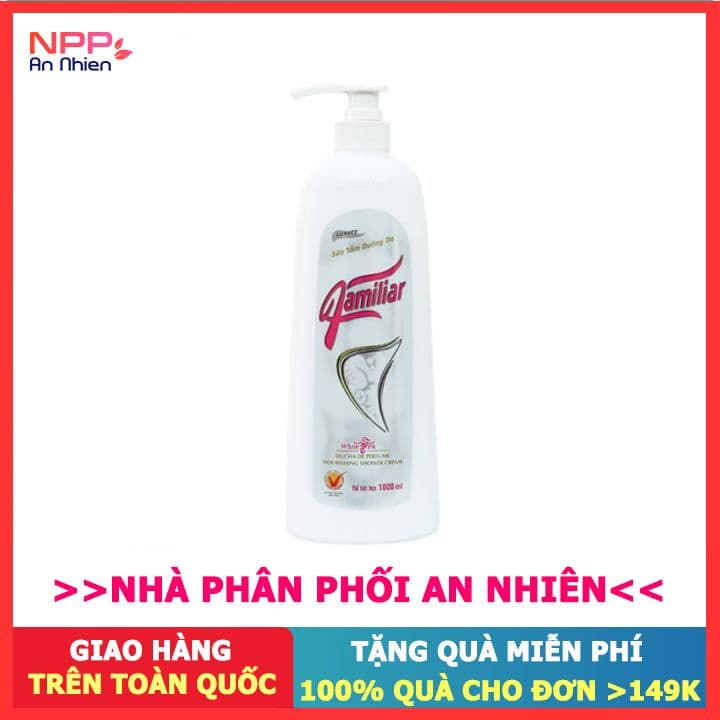 Sữa tắm dưỡng da Familiar Luxury 1 lít-NPP AN NHIÊN