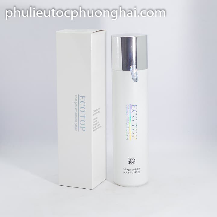 Nước Hoa Hồng  Collagen Trắng Da - Eco Top Collagen Whitening Skin