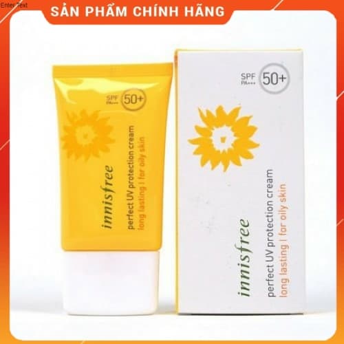 [HCM]Kem Chống Nắng Kiềm Dầu Nâng Tông Da Innisfree-Màu Vàng.Date:2025 -Tredepstore