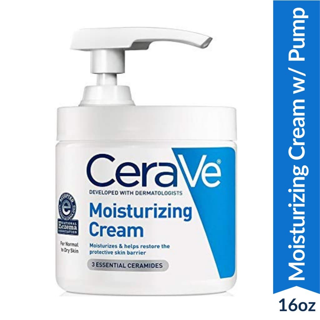 [HCM]Kem dưỡng ẩm Cerave moisturizing cream cho da mặt và toàn thân  kem cấp ẩm Cerave hàng chính hãng Mỹ luckily1702