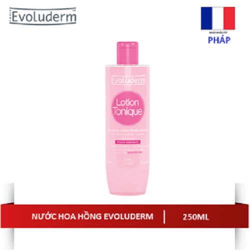 Nước hoa hồng giữ ẩm EVOLUDERM Lotion Tonique 250ml