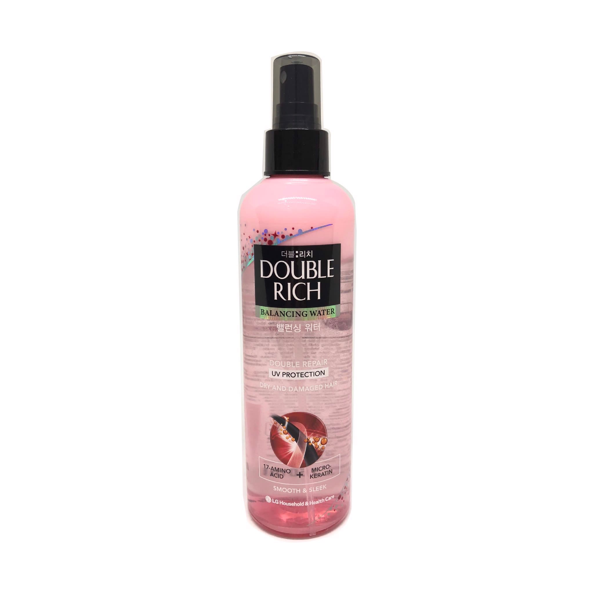 Xịt dưỡng tóc phục hồi hư tổn Double Rich tự nhiên 250ml