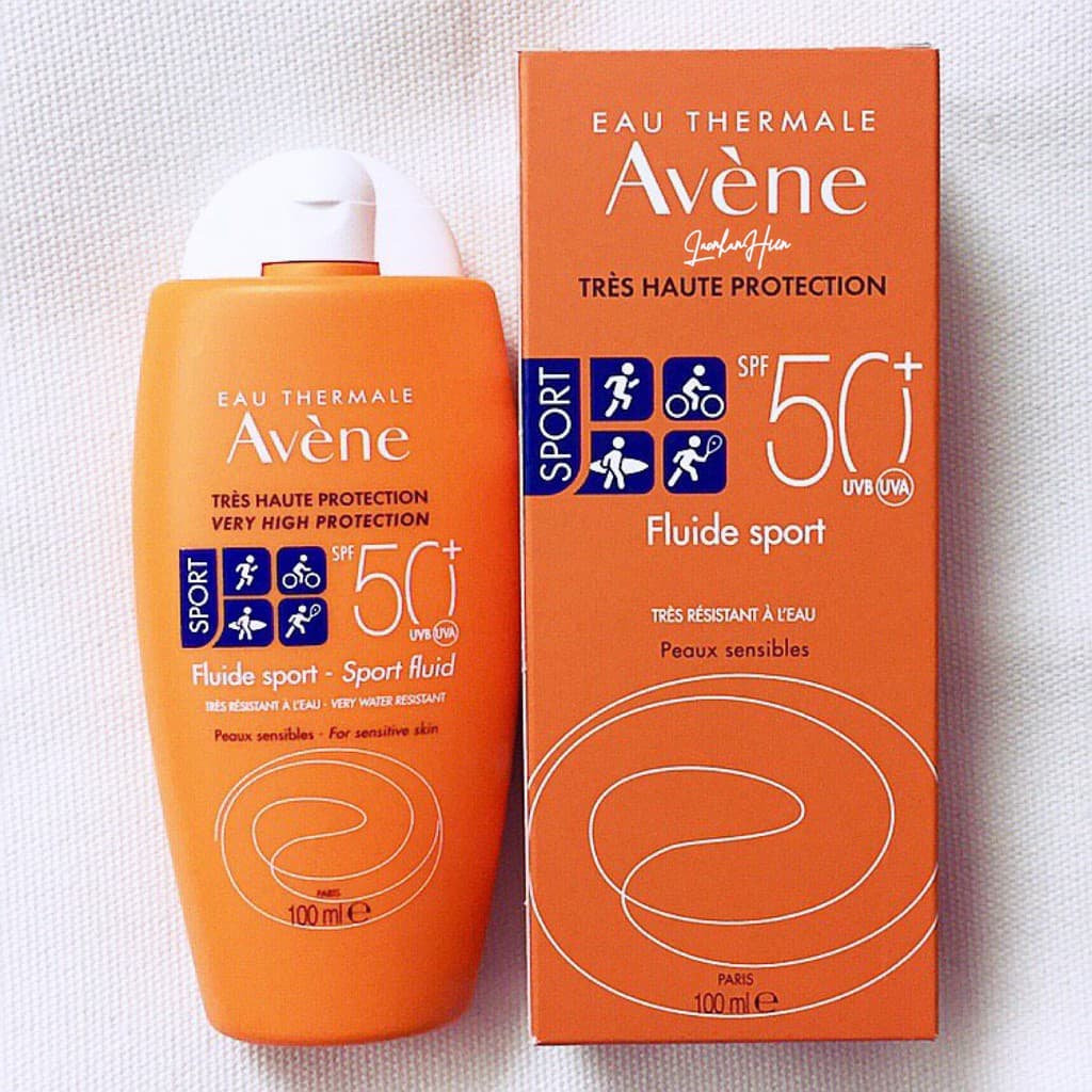 Kem chống nắng dành cho da nhạy cảm avene Fluide Sport 100ml