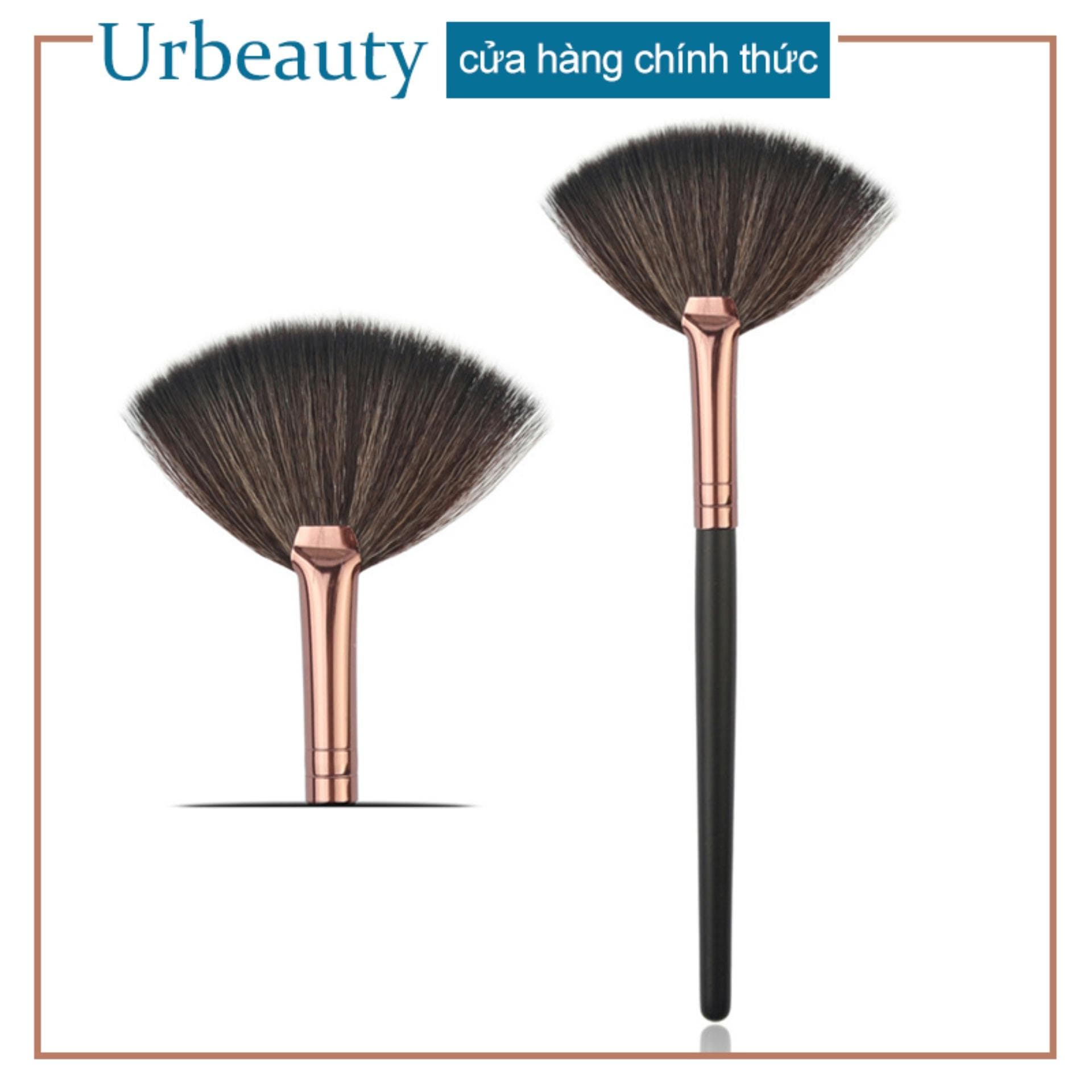 [HCM]【Urbeauty Mall】MAANGE 1 PC Trang điểm mềm Quạt bàn chải lớn Foundation Blush Powder Highlighter Brush Powder Brush