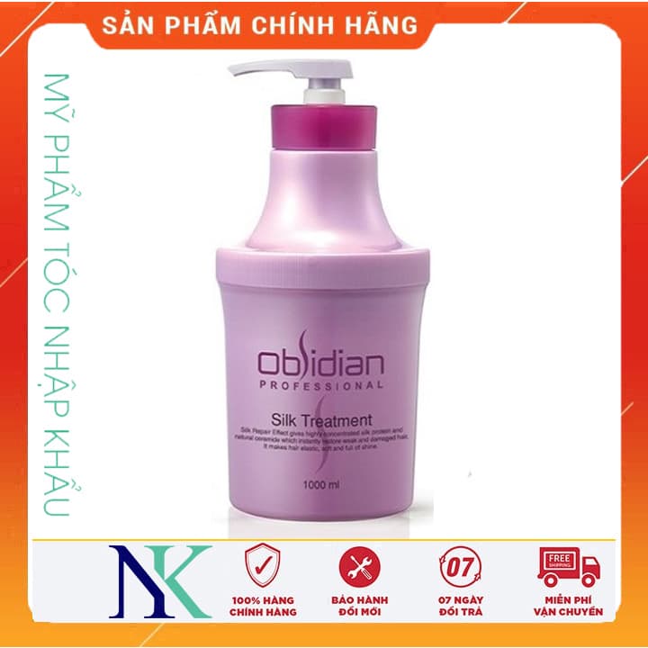 [HCM]Hấp Dầu Dưỡng Tóc Siêu Mềm Mượt Obsidian 1000Ml