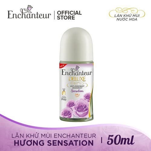 Khử mùi cơ thể hương nước hoa Enchanteur Deluxe Sensation 50ml