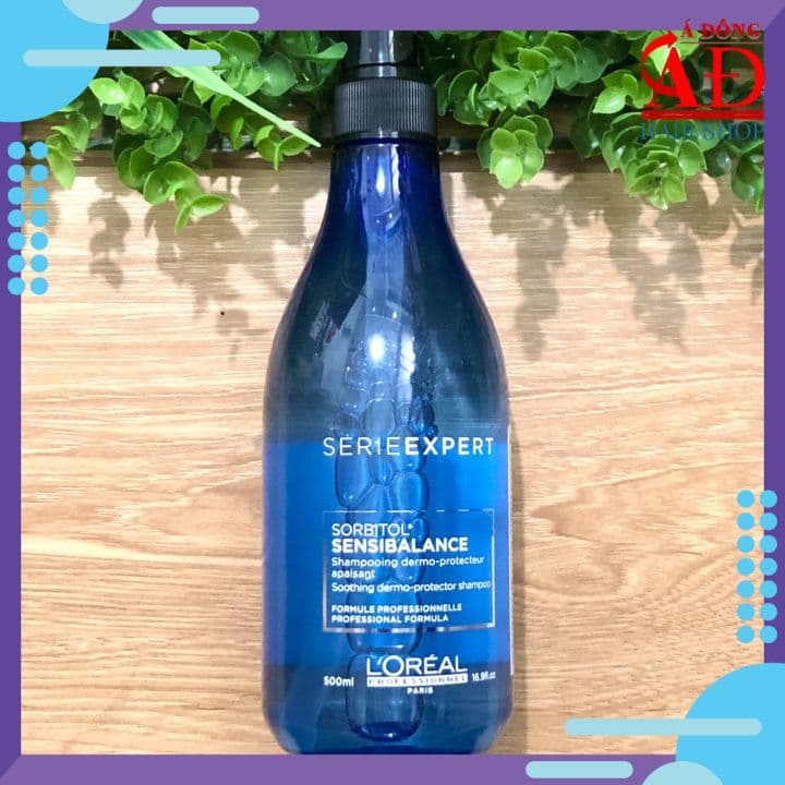 [LOREAL CHÍNH HÃNG] DẦU GỘI CHO TÓC VÀ DA ĐẦU NHẠY CẢM LOREAL SERIE EXPERT SORBITOL SENSIBALANCE 500ML