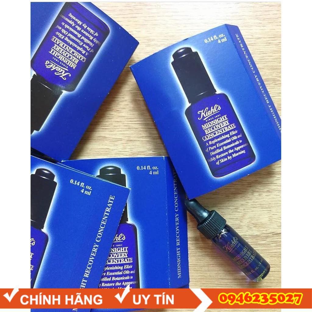 Serum chống lão hóa Kiehls Midnight Concentrat 4ml