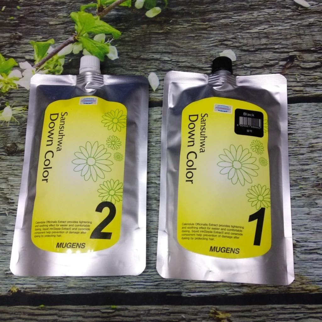 Thuốc nhuộm tóc phủ bạc Welcos Hàn Quốc 450ml