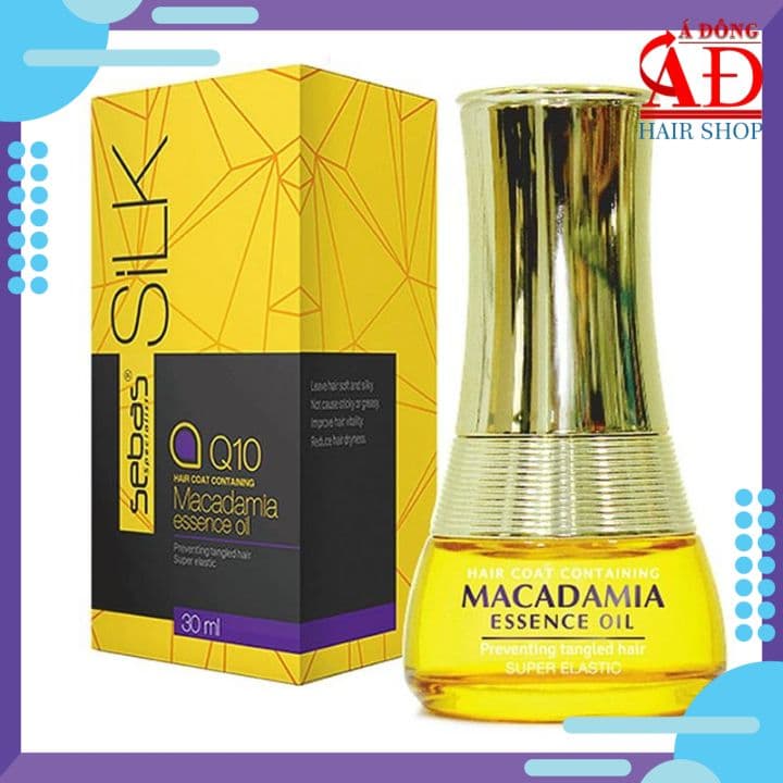 Tinh dầu dưỡng tóc Sebas Macadamia bóng mượt chống rối tóc 30ml