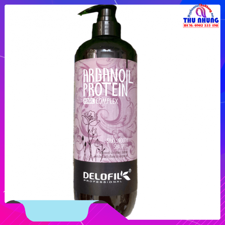 [HCM]DẦU GỘI LÀM SẠCH GẦU SIÊU MƯỢT DELOFIL 800ML