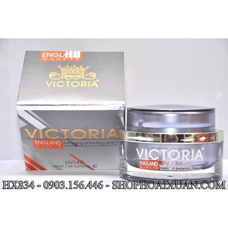 [HCM]Kem dưỡng da Victoria loại bỏ nám và Mụn thâm tái tạo da UV40  - HX834