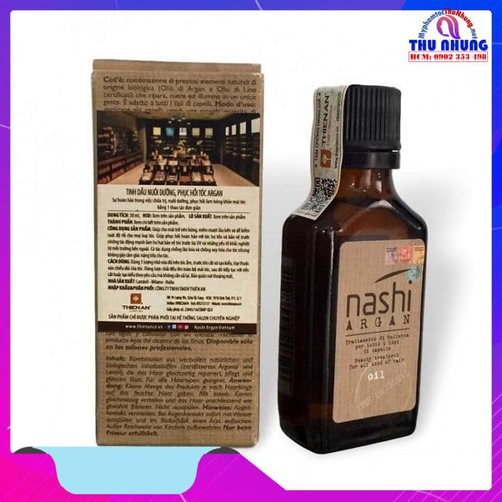[HCM]Tinh dầu dưỡng tóc Nashi Argan Oil  30ml