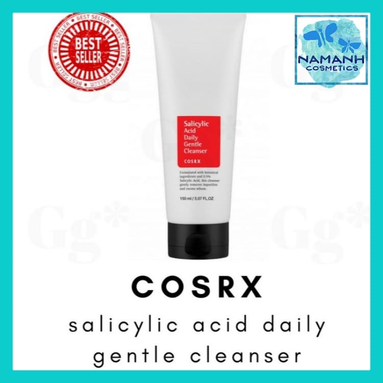 Sữa rửa mặt cho da mụn COSRX SALICYLIC ACID DAILY GENTLE CLEANSER 150ml