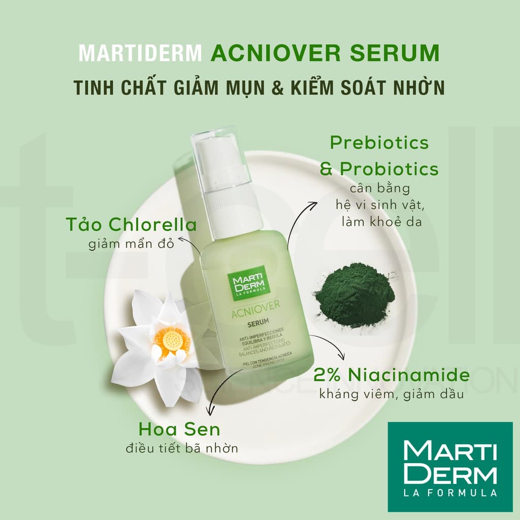 [HÀNG CÔNG TY] Tinh Chất Giảm Mụn Và Kiểm Soát Nhờn MartiDerm Acniover Serum - 30ml - SimmyShop