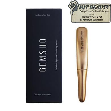 Serum dưỡng dài mi Gemsho Eyelash và Eyebrow 3ml Mỹ mẫu mới