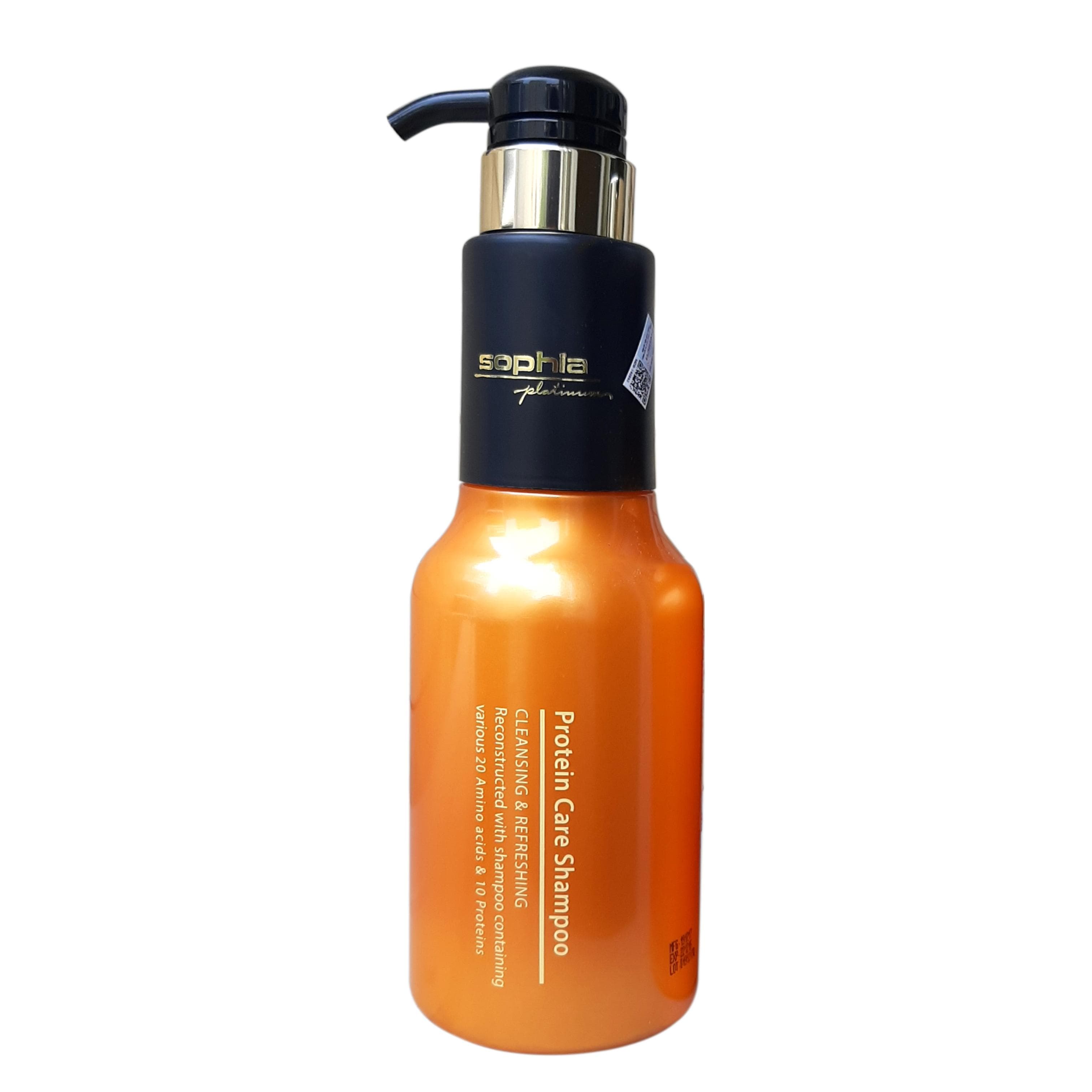 Dầu gội dưỡng tóc mềm mượt Protein Care Sophia Platinum Hàn Quốc 500ml