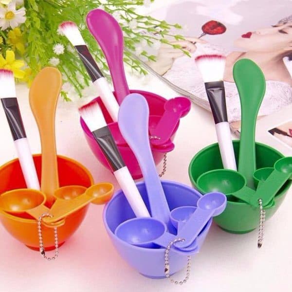 [HCM]Bộ dụng cụ trộn mặt nạ đắp mặt 4in1