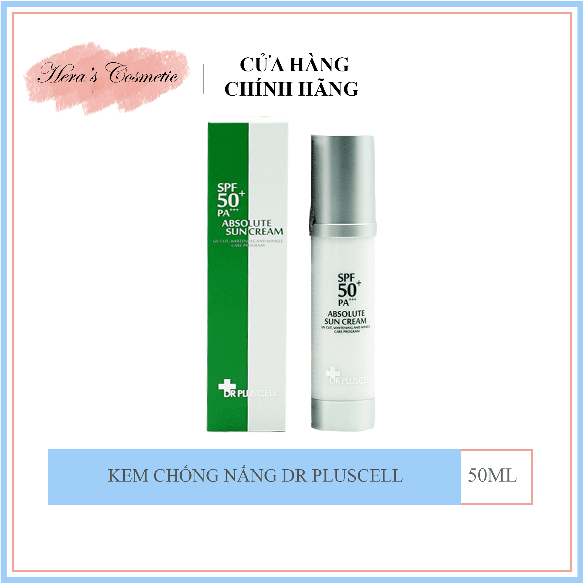 Kem chống nắng Dr Pluscell Absolute Sun Cream Hàn Quốc (Mới)